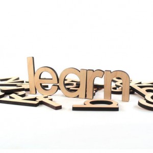 Wood Alphabet letters